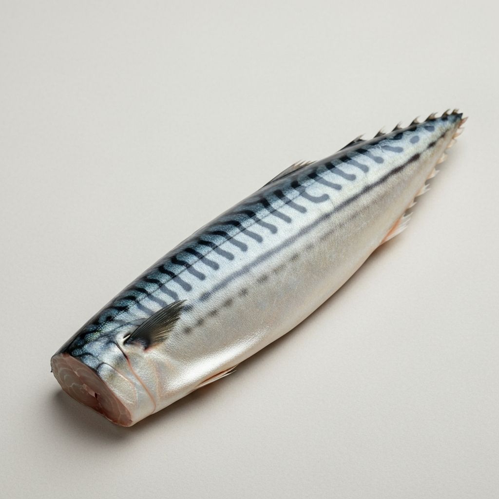 Fresh mackerel fillet - rich source of omega-3 and vitamin D